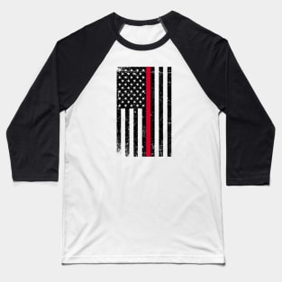 Thin Red Line (Firefighter) T-Shirt Baseball T-Shirt